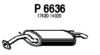 FENNO P6636 End Silencer